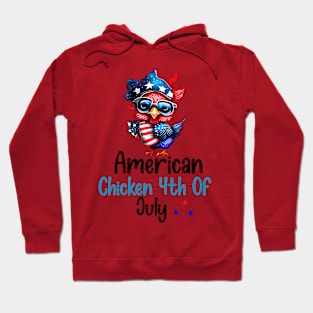 Patriotic Poultry Parade Hoodie